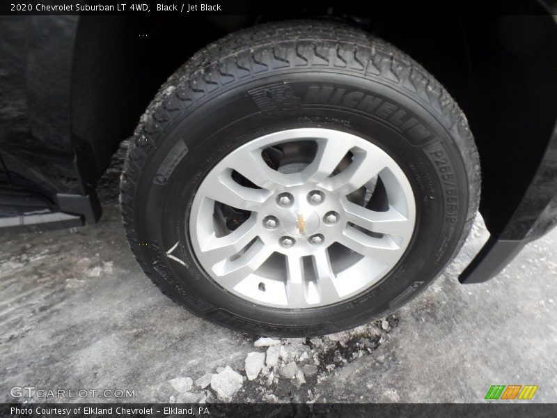 Black / Jet Black 2020 Chevrolet Suburban LT 4WD