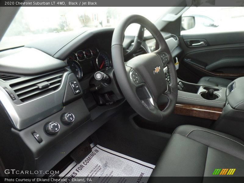 Black / Jet Black 2020 Chevrolet Suburban LT 4WD