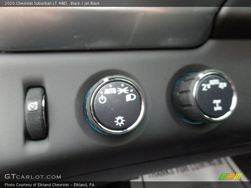 Black / Jet Black 2020 Chevrolet Suburban LT 4WD