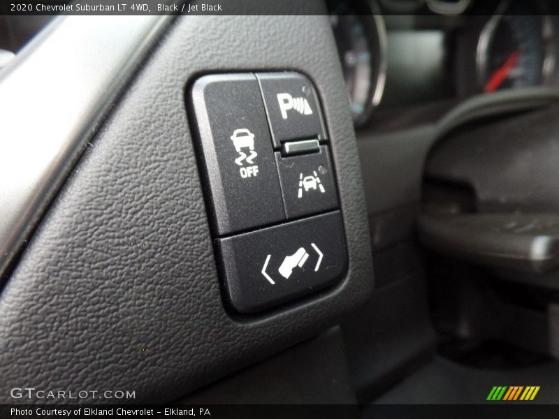 Black / Jet Black 2020 Chevrolet Suburban LT 4WD