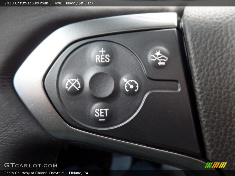 Black / Jet Black 2020 Chevrolet Suburban LT 4WD