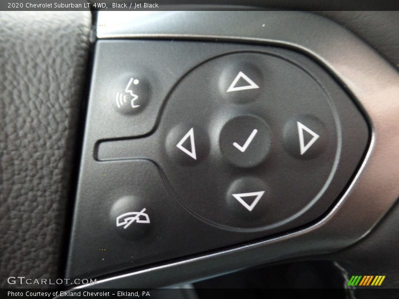 Black / Jet Black 2020 Chevrolet Suburban LT 4WD