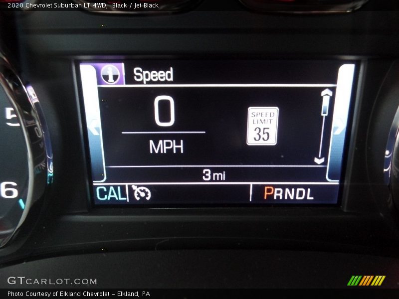 Black / Jet Black 2020 Chevrolet Suburban LT 4WD