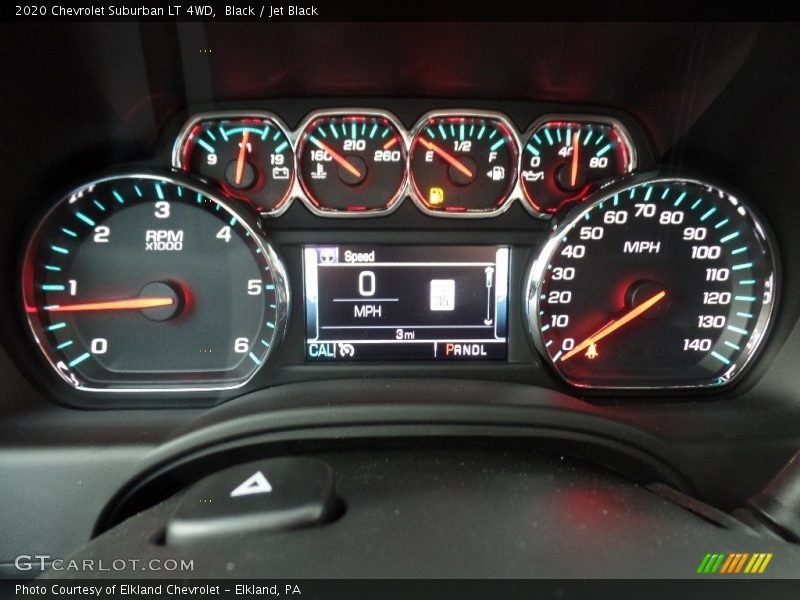 Black / Jet Black 2020 Chevrolet Suburban LT 4WD