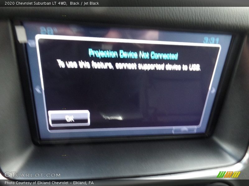 Black / Jet Black 2020 Chevrolet Suburban LT 4WD