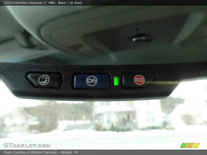 Black / Jet Black 2020 Chevrolet Suburban LT 4WD