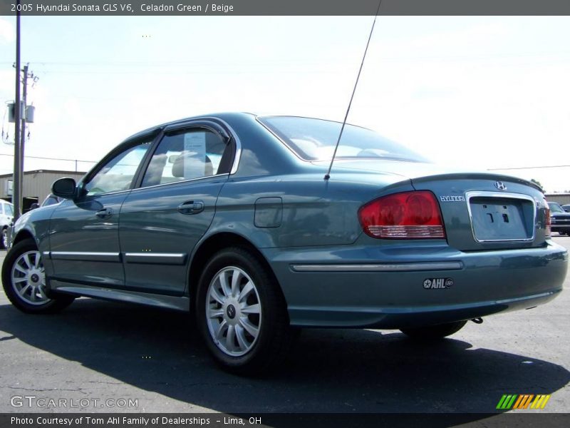 Celadon Green / Beige 2005 Hyundai Sonata GLS V6