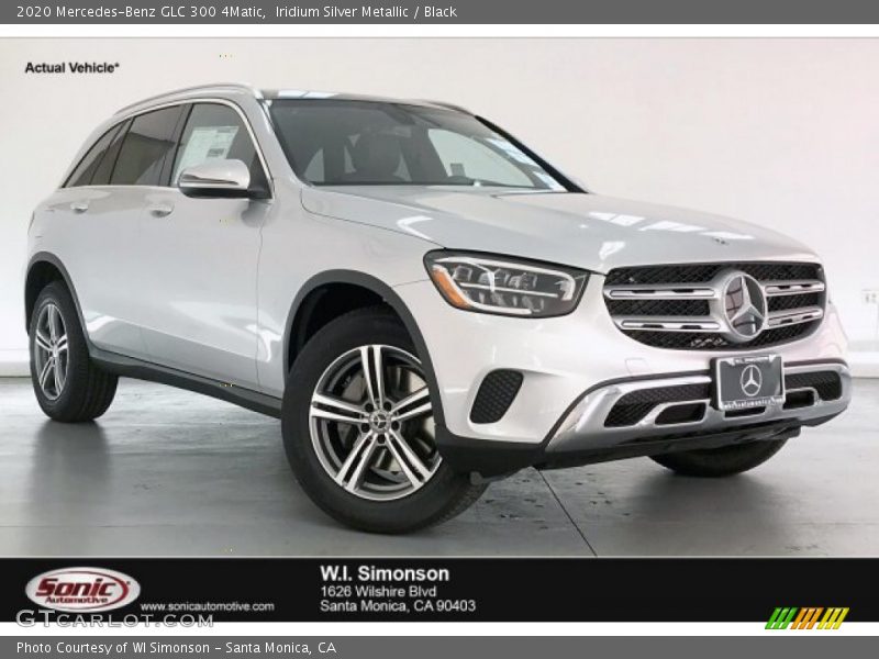 Iridium Silver Metallic / Black 2020 Mercedes-Benz GLC 300 4Matic