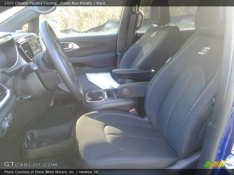 Ocean Blue Metallic / Black 2020 Chrysler Pacifica Touring