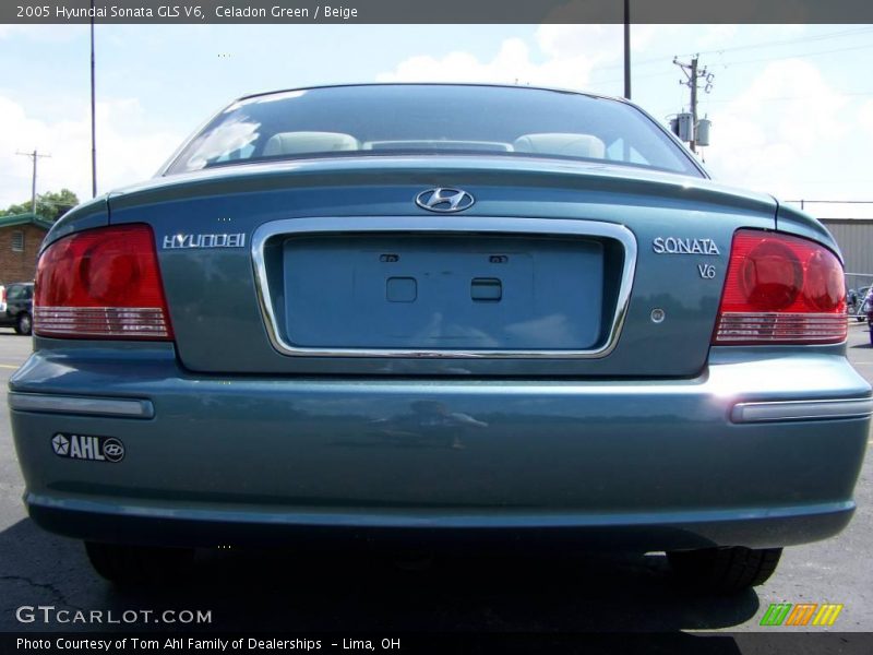 Celadon Green / Beige 2005 Hyundai Sonata GLS V6