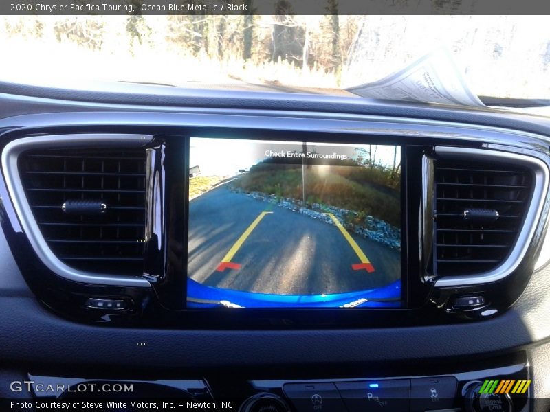Ocean Blue Metallic / Black 2020 Chrysler Pacifica Touring