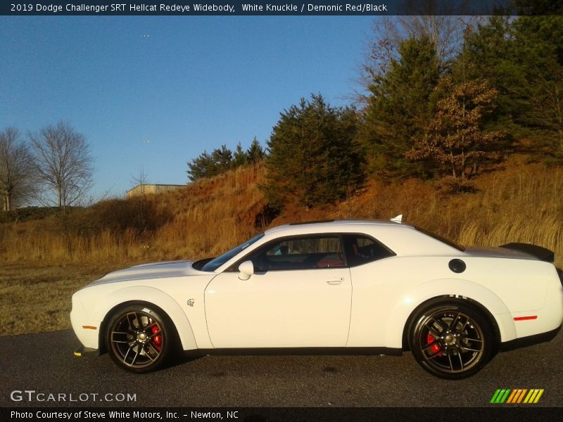 White Knuckle / Demonic Red/Black 2019 Dodge Challenger SRT Hellcat Redeye Widebody