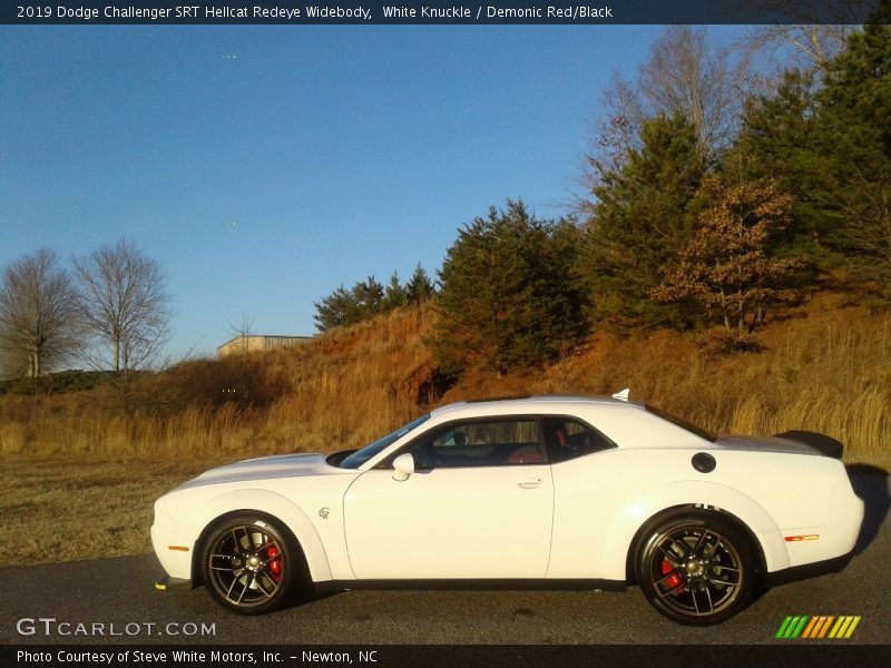 White Knuckle / Demonic Red/Black 2019 Dodge Challenger SRT Hellcat Redeye Widebody