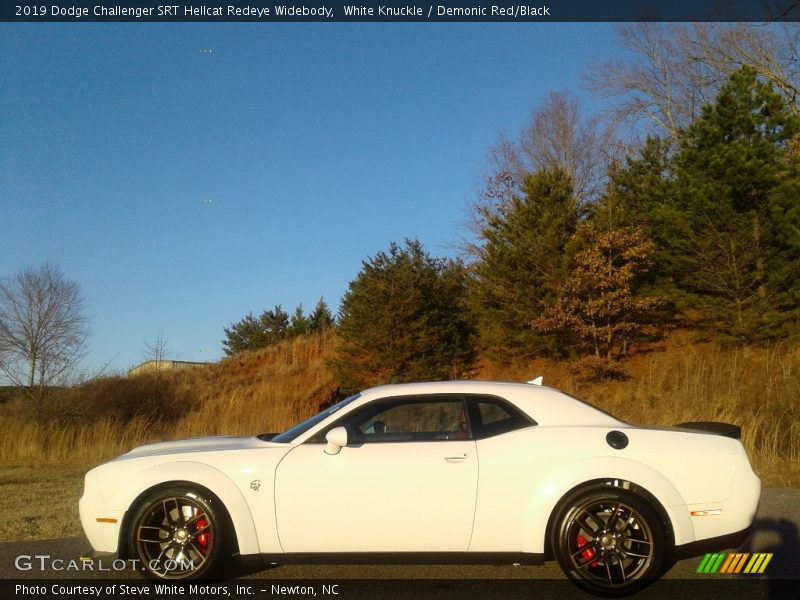 White Knuckle / Demonic Red/Black 2019 Dodge Challenger SRT Hellcat Redeye Widebody