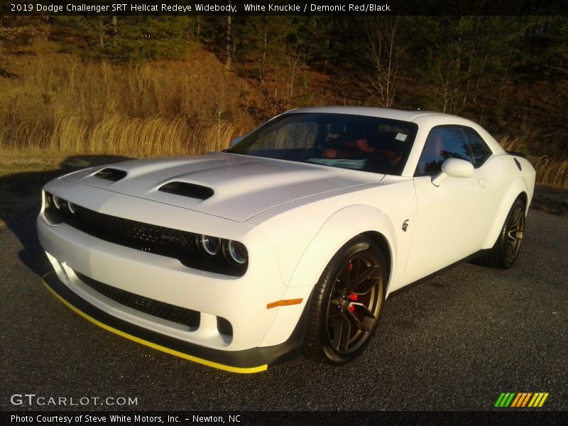 White Knuckle / Demonic Red/Black 2019 Dodge Challenger SRT Hellcat Redeye Widebody