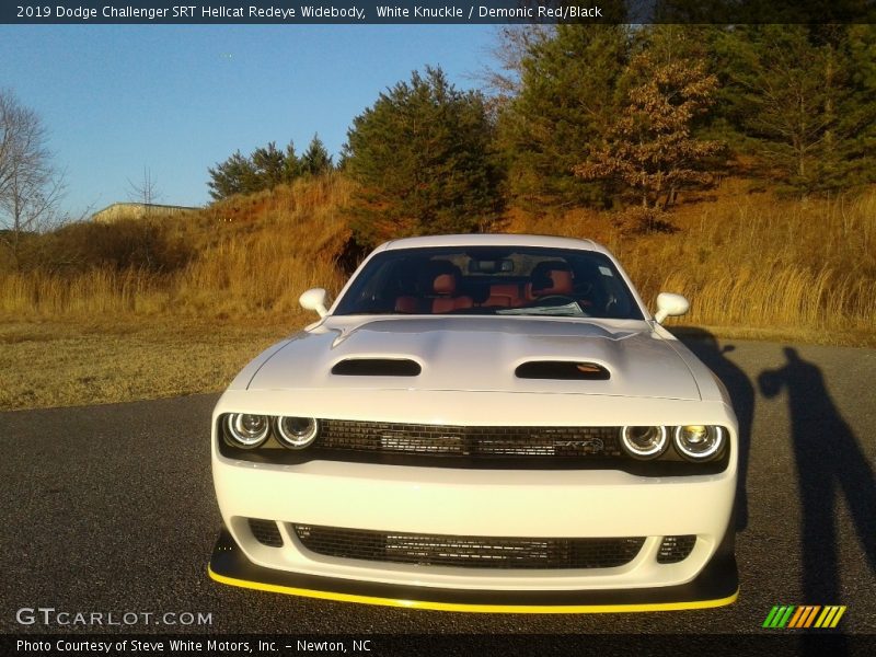 White Knuckle / Demonic Red/Black 2019 Dodge Challenger SRT Hellcat Redeye Widebody