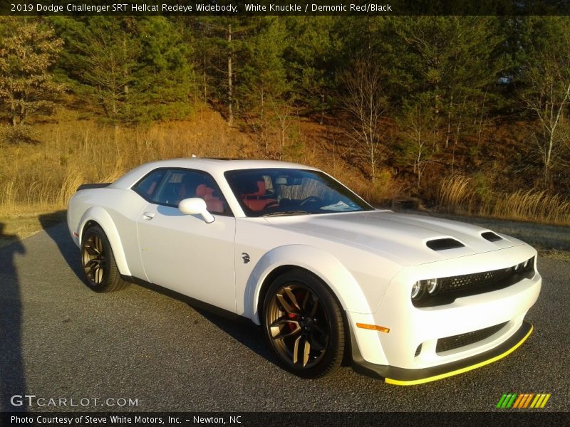 White Knuckle / Demonic Red/Black 2019 Dodge Challenger SRT Hellcat Redeye Widebody