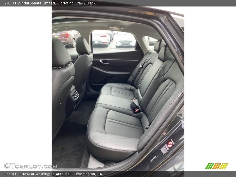 Portofino Gray / Black 2020 Hyundai Sonata Limited