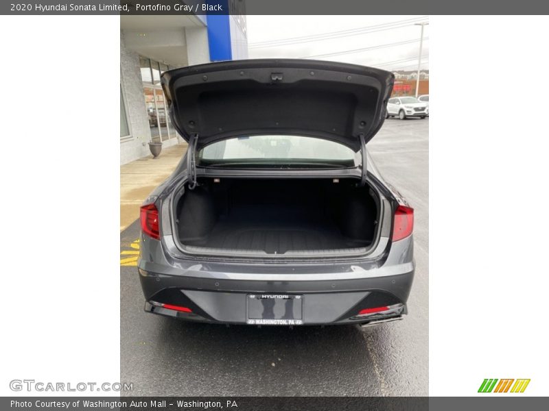 Portofino Gray / Black 2020 Hyundai Sonata Limited