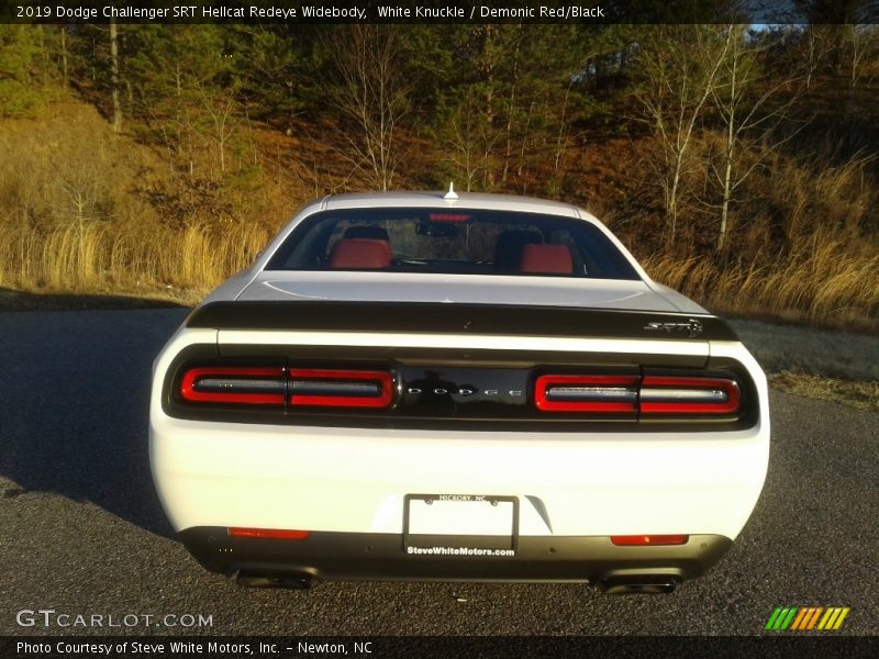White Knuckle / Demonic Red/Black 2019 Dodge Challenger SRT Hellcat Redeye Widebody
