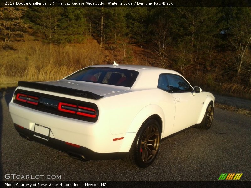 White Knuckle / Demonic Red/Black 2019 Dodge Challenger SRT Hellcat Redeye Widebody