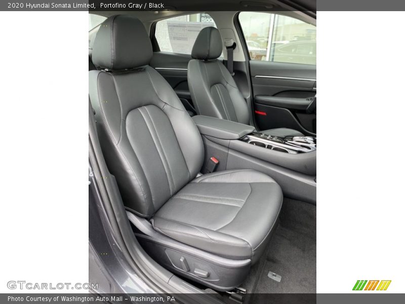 Portofino Gray / Black 2020 Hyundai Sonata Limited
