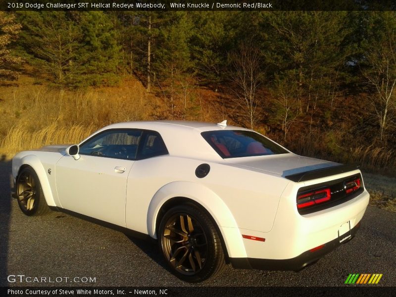 White Knuckle / Demonic Red/Black 2019 Dodge Challenger SRT Hellcat Redeye Widebody