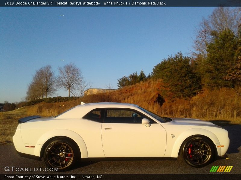 White Knuckle / Demonic Red/Black 2019 Dodge Challenger SRT Hellcat Redeye Widebody