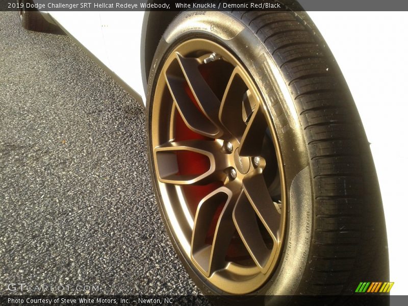 White Knuckle / Demonic Red/Black 2019 Dodge Challenger SRT Hellcat Redeye Widebody