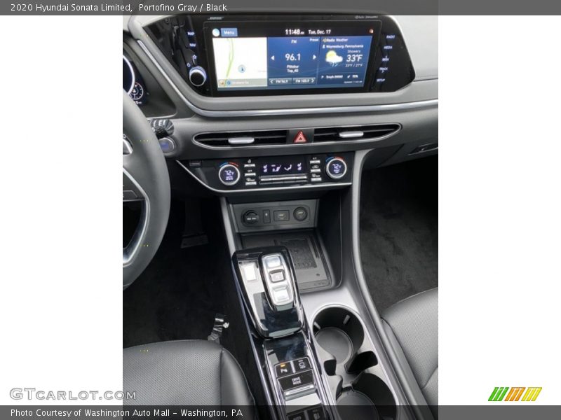 Portofino Gray / Black 2020 Hyundai Sonata Limited