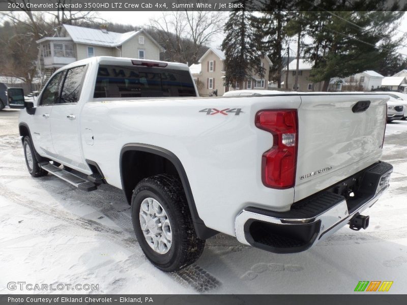 Summit White / Jet Black 2020 Chevrolet Silverado 3500HD LTZ Crew Cab 4x4