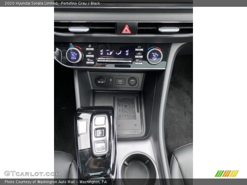 Portofino Gray / Black 2020 Hyundai Sonata Limited