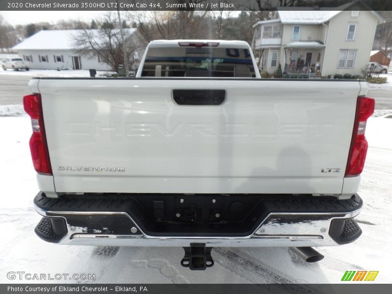 Summit White / Jet Black 2020 Chevrolet Silverado 3500HD LTZ Crew Cab 4x4
