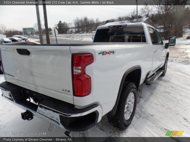 Summit White / Jet Black 2020 Chevrolet Silverado 3500HD LTZ Crew Cab 4x4