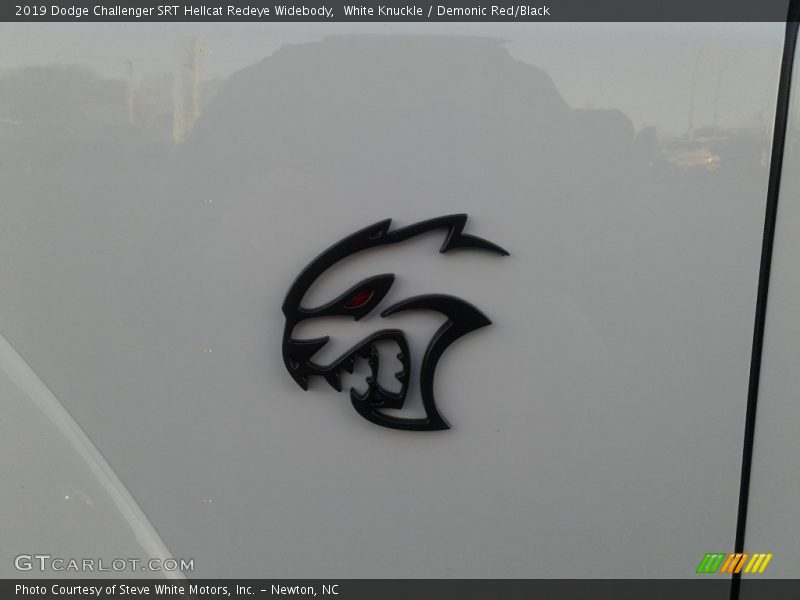 White Knuckle / Demonic Red/Black 2019 Dodge Challenger SRT Hellcat Redeye Widebody