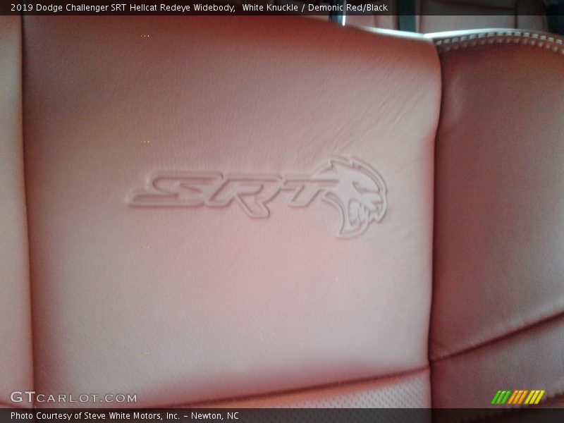 White Knuckle / Demonic Red/Black 2019 Dodge Challenger SRT Hellcat Redeye Widebody