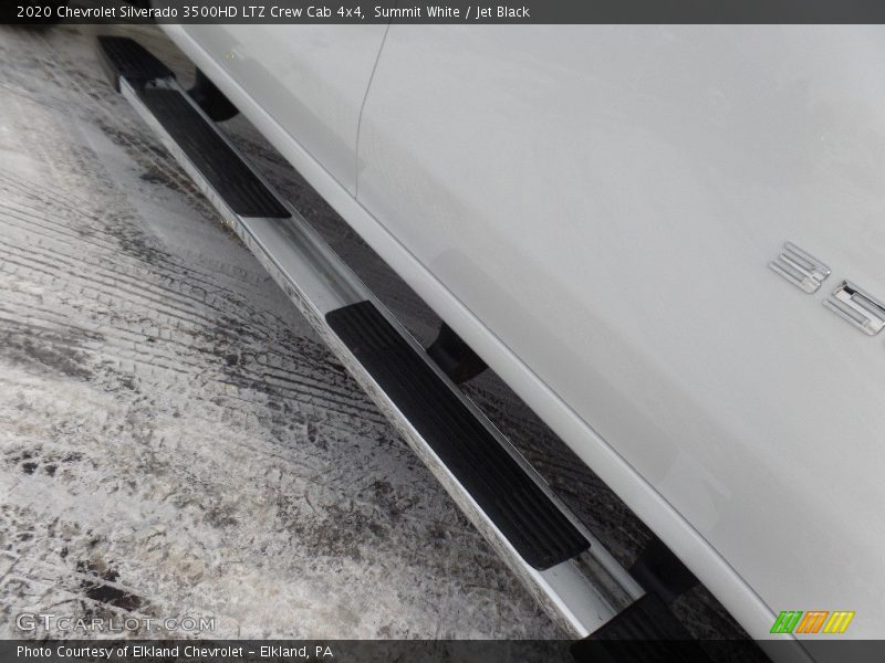 Summit White / Jet Black 2020 Chevrolet Silverado 3500HD LTZ Crew Cab 4x4