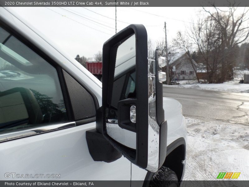 Summit White / Jet Black 2020 Chevrolet Silverado 3500HD LTZ Crew Cab 4x4