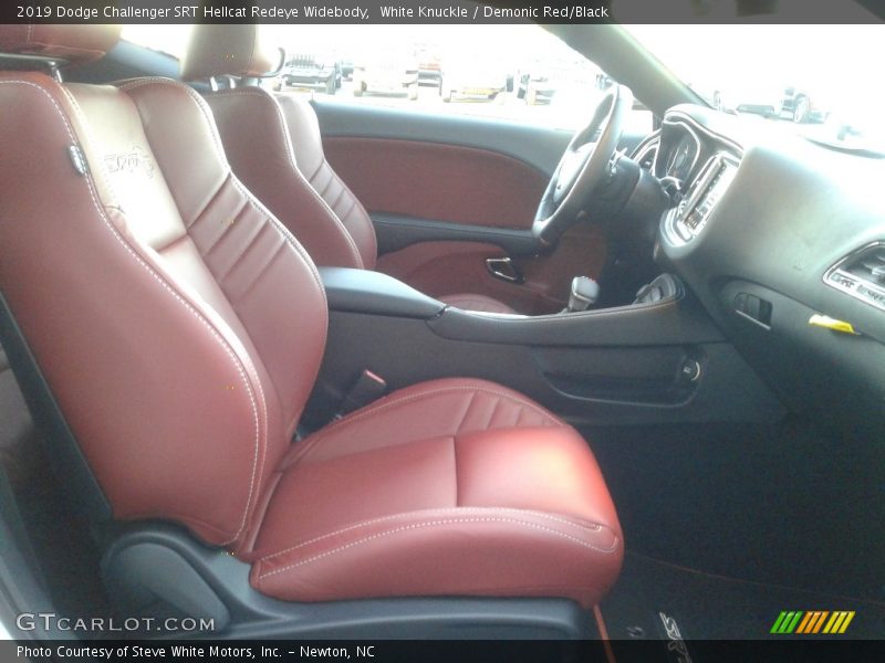 White Knuckle / Demonic Red/Black 2019 Dodge Challenger SRT Hellcat Redeye Widebody