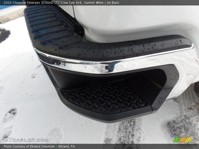 Summit White / Jet Black 2020 Chevrolet Silverado 3500HD LTZ Crew Cab 4x4