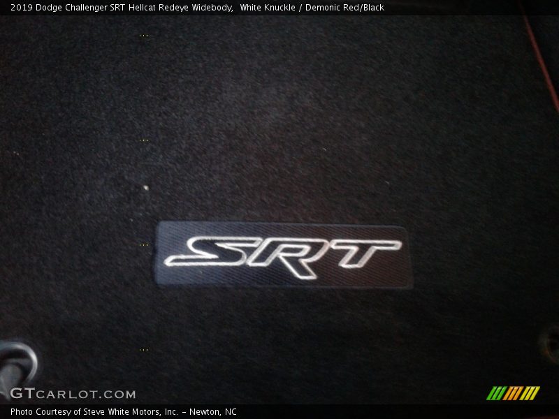 White Knuckle / Demonic Red/Black 2019 Dodge Challenger SRT Hellcat Redeye Widebody