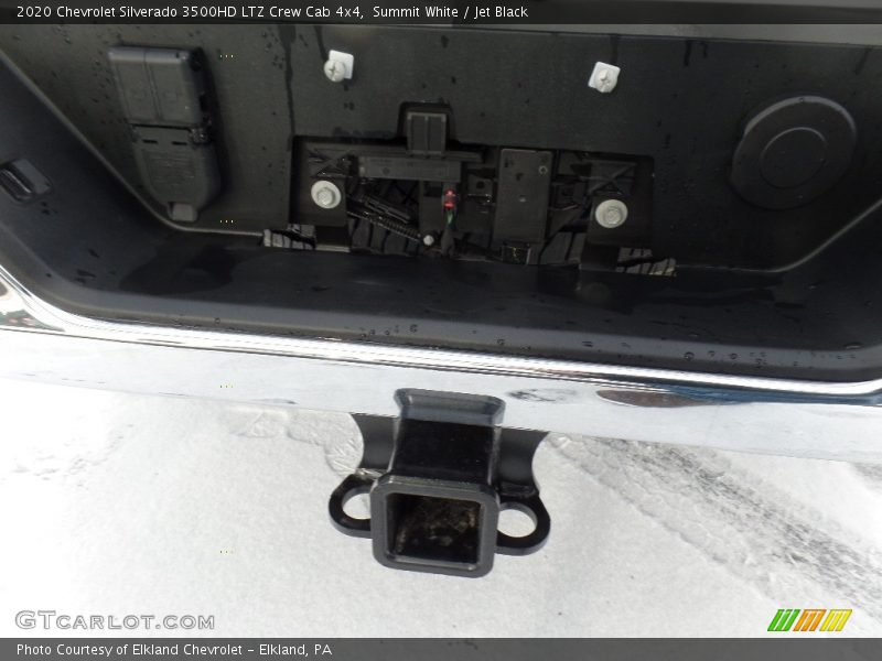 Summit White / Jet Black 2020 Chevrolet Silverado 3500HD LTZ Crew Cab 4x4