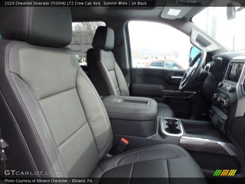 Summit White / Jet Black 2020 Chevrolet Silverado 3500HD LTZ Crew Cab 4x4