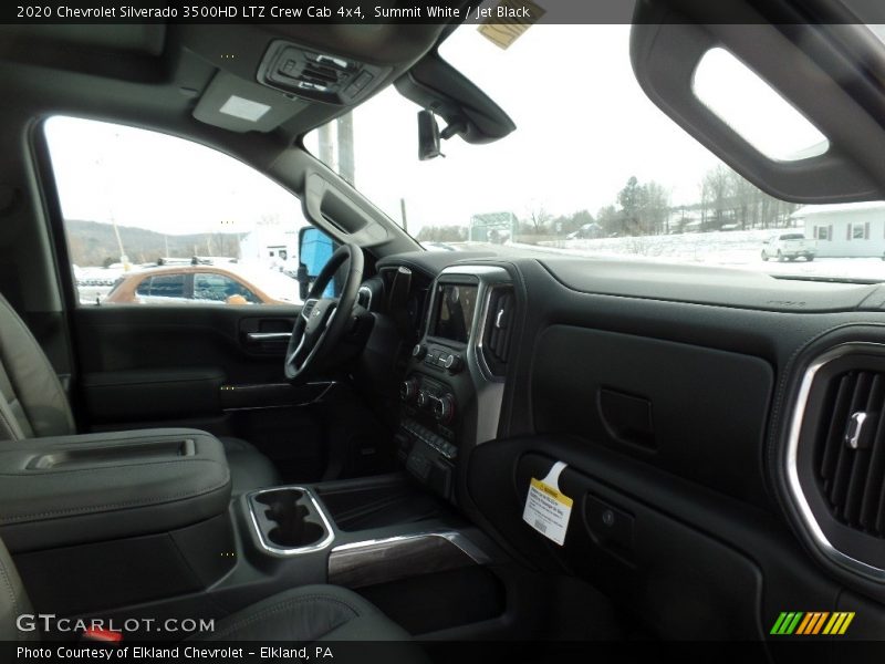 Summit White / Jet Black 2020 Chevrolet Silverado 3500HD LTZ Crew Cab 4x4