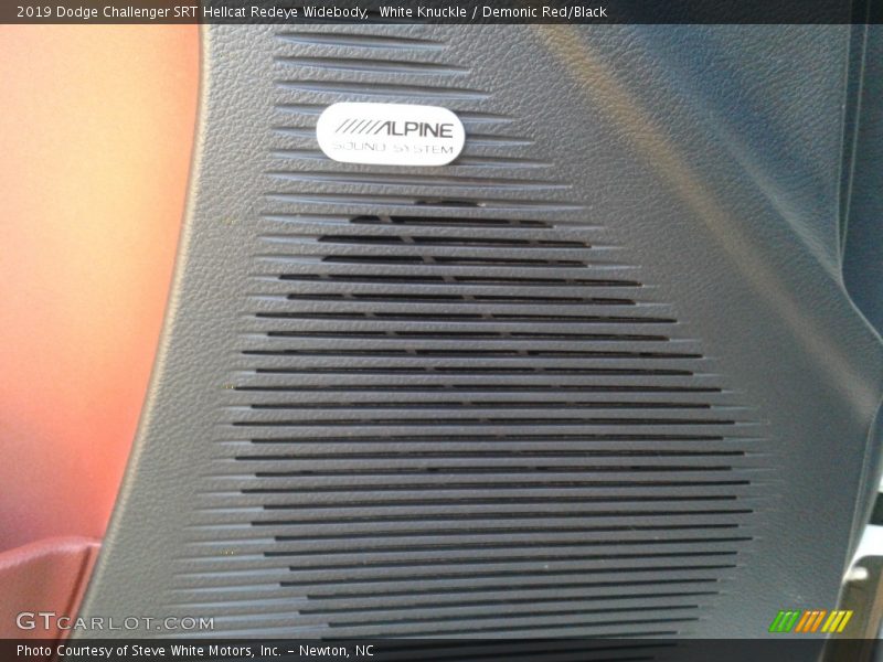 White Knuckle / Demonic Red/Black 2019 Dodge Challenger SRT Hellcat Redeye Widebody