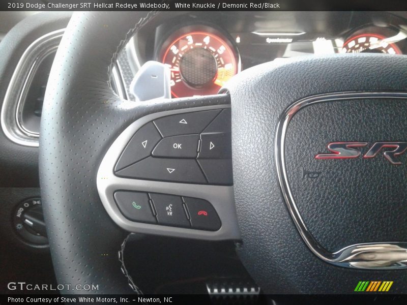 White Knuckle / Demonic Red/Black 2019 Dodge Challenger SRT Hellcat Redeye Widebody