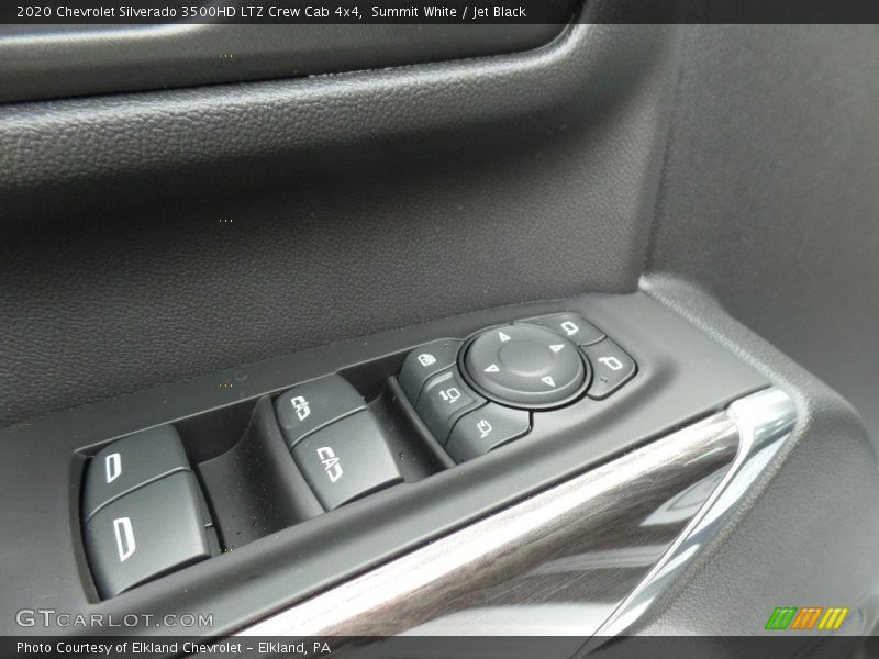 Summit White / Jet Black 2020 Chevrolet Silverado 3500HD LTZ Crew Cab 4x4