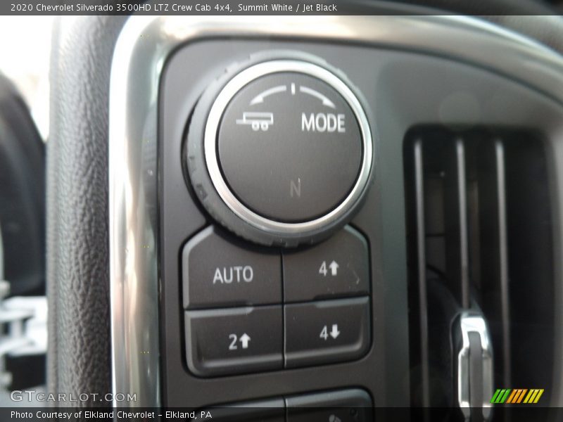 Summit White / Jet Black 2020 Chevrolet Silverado 3500HD LTZ Crew Cab 4x4