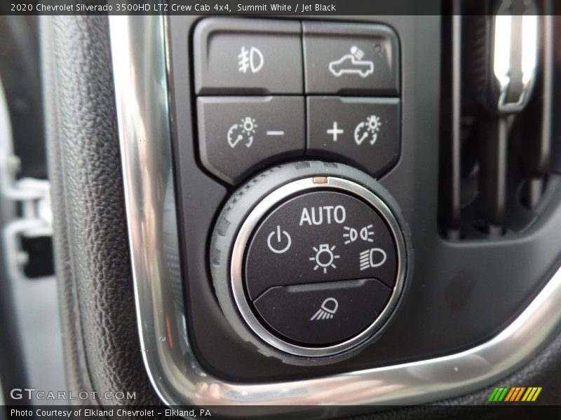 Summit White / Jet Black 2020 Chevrolet Silverado 3500HD LTZ Crew Cab 4x4