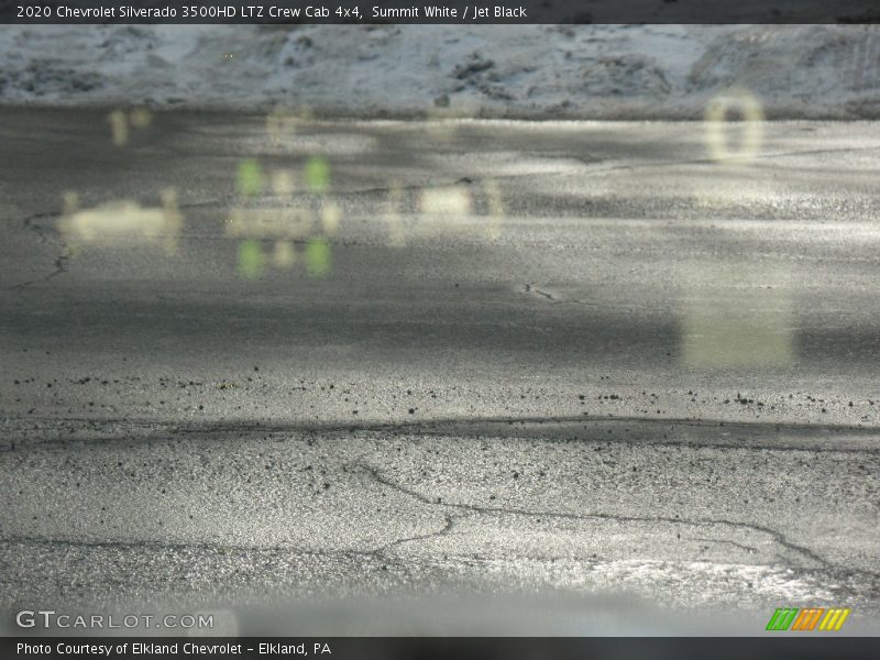 Summit White / Jet Black 2020 Chevrolet Silverado 3500HD LTZ Crew Cab 4x4